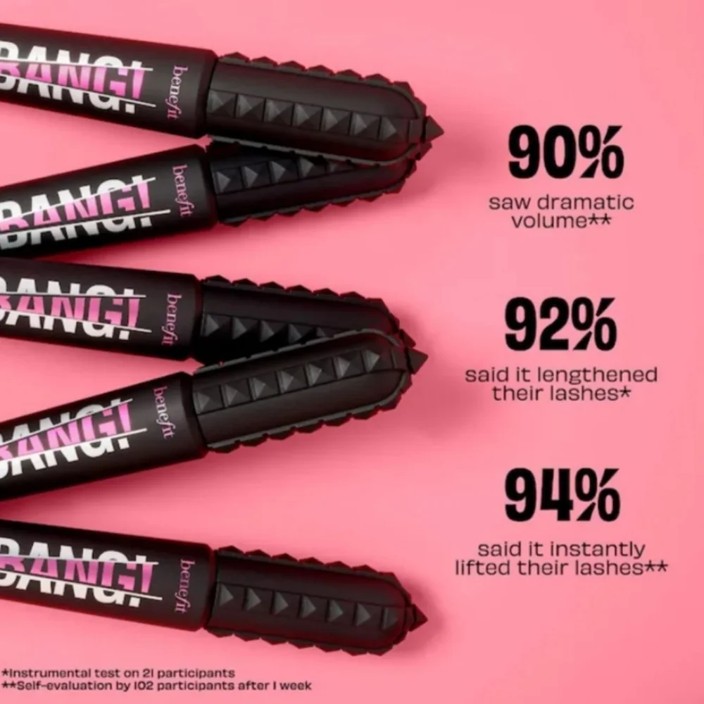 NIB BADgal Bang! Intense Black Volumizing Waterproof Mascara Full Size